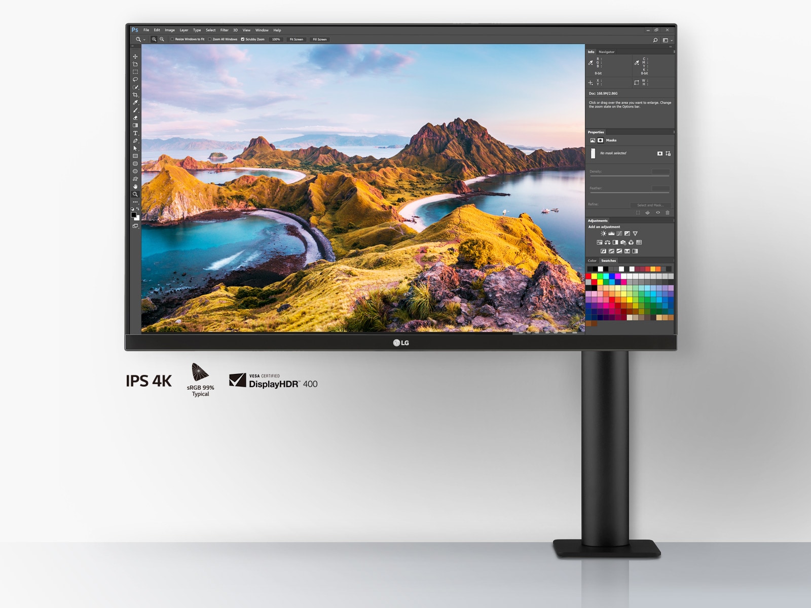LG UN880 Ergo IPS 显示器